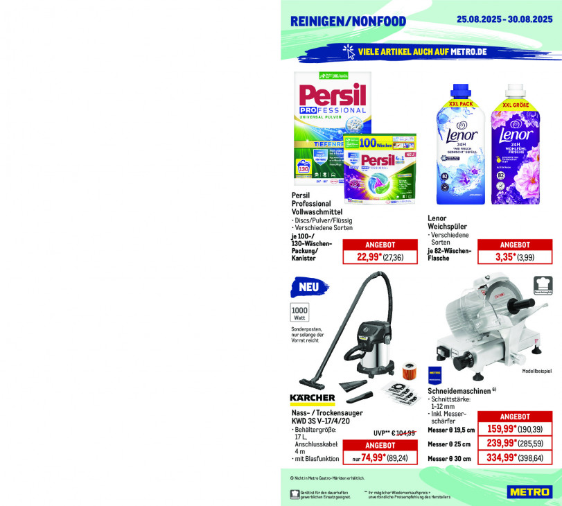 Metro Angebote ab 25.08.25 bis 30.08.25