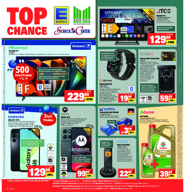 Marktkauf Angebote ab 25.08.25 bis 30.08.25