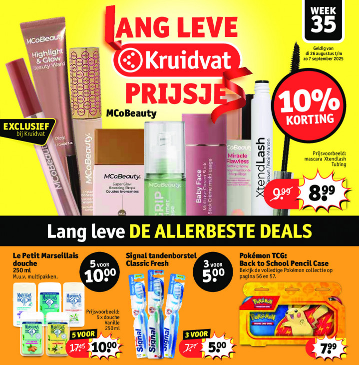 Kruidvat Folder 25.08.2025