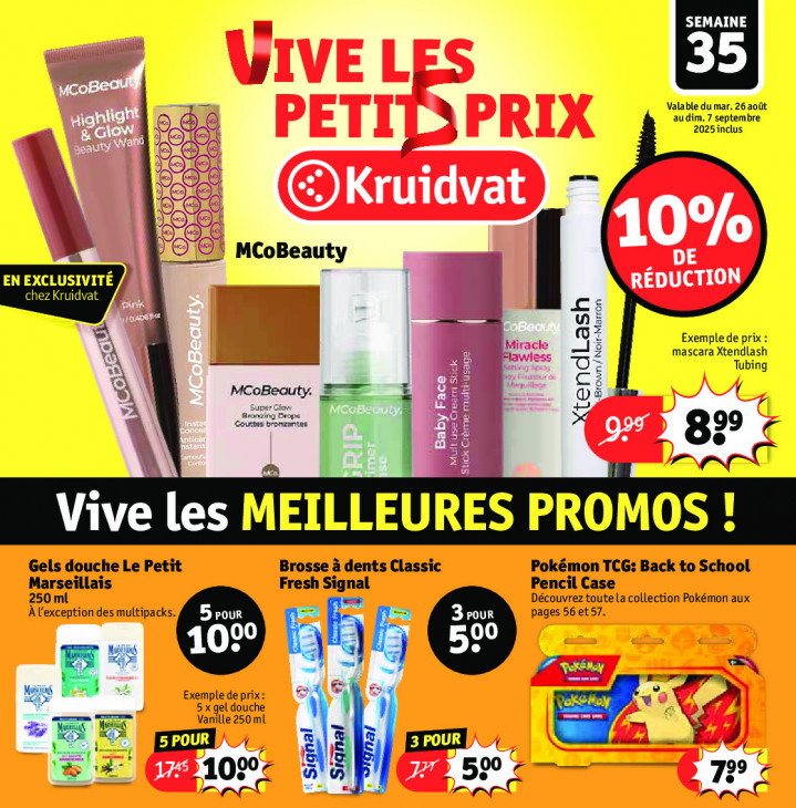 Kruidvat Dépliant 25.08.2025