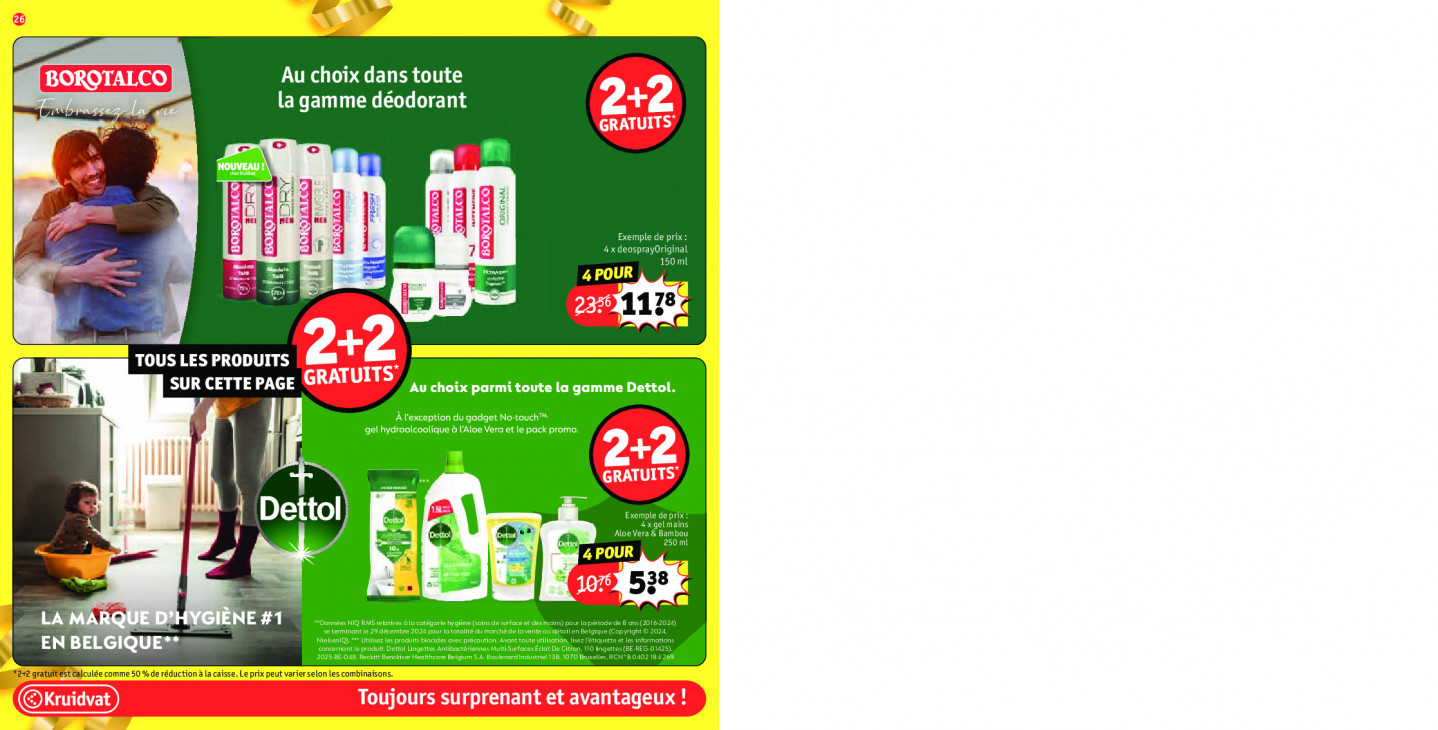 Kruidvat Dépliant 25.08.2025