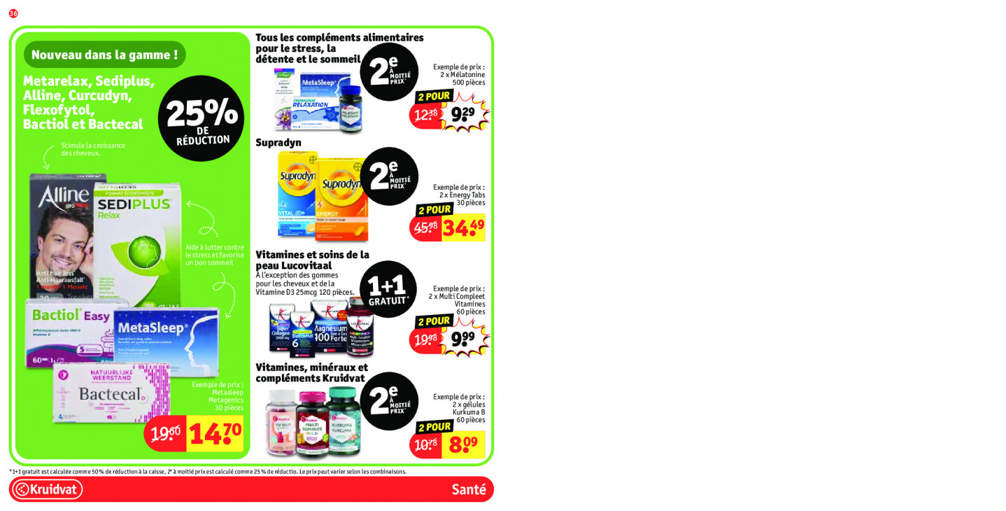 Kruidvat Dépliant 25.08.2025