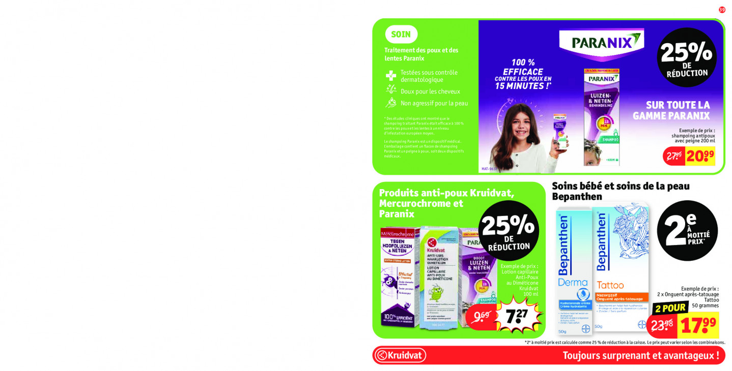 Kruidvat Dépliant 25.08.2025