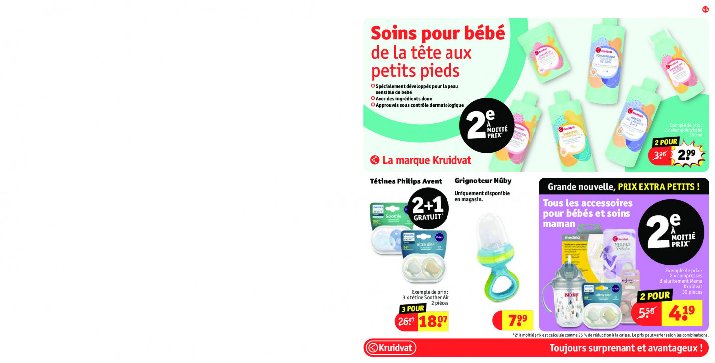 Kruidvat Dépliant 25.08.2025