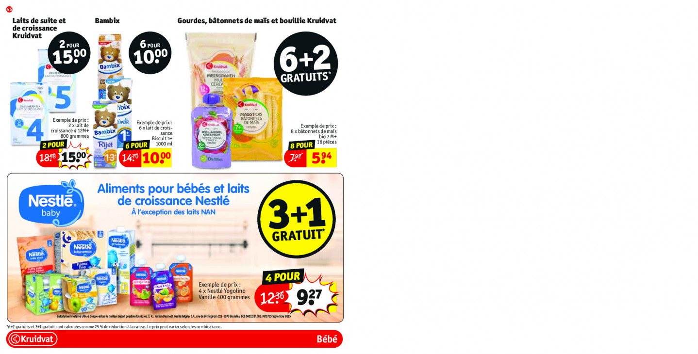 Kruidvat Dépliant 25.08.2025