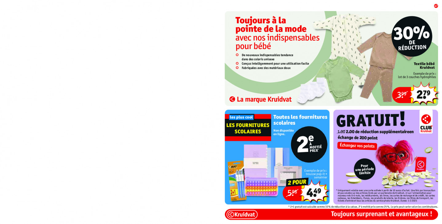 Kruidvat Dépliant 25.08.2025