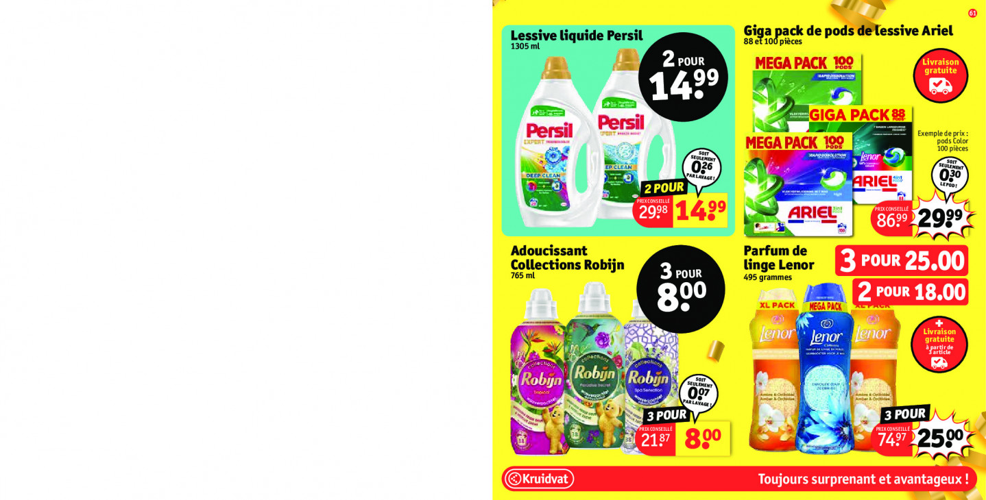 Kruidvat Dépliant 25.08.2025
