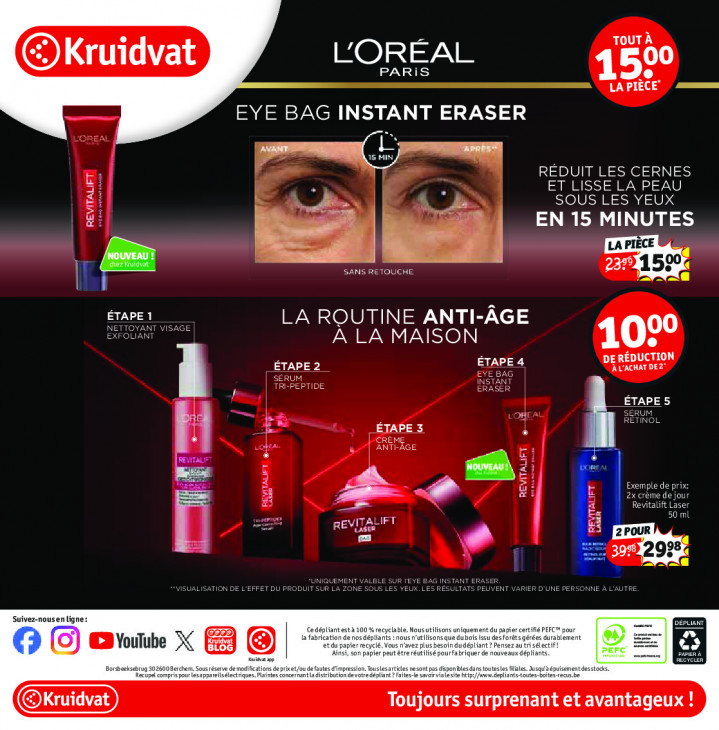 Kruidvat Dépliant 25.08.2025