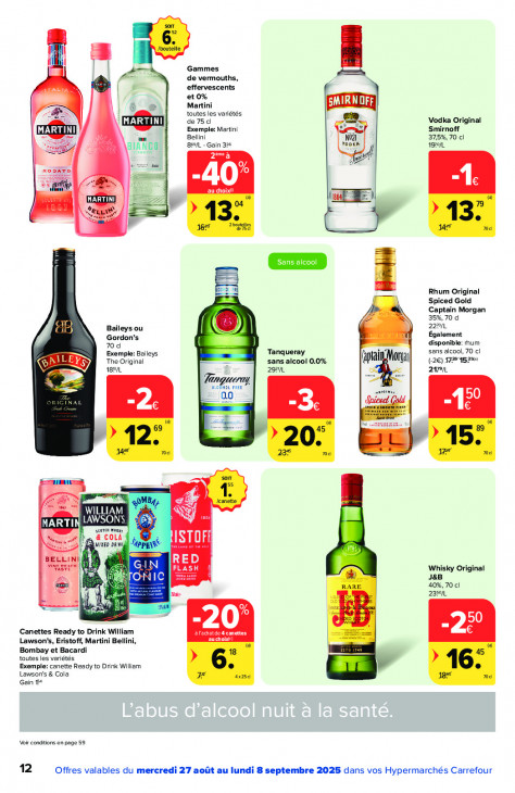 Carrefour Dépliant 27.08.2025