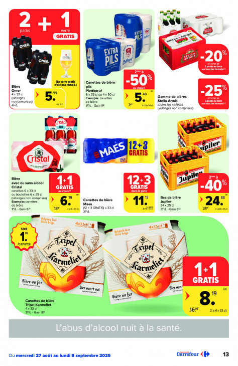 Carrefour Dépliant 27.08.2025