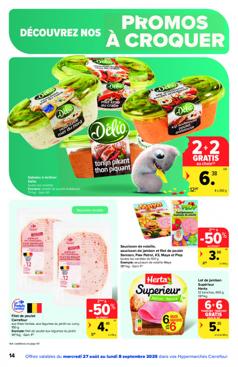 Carrefour Dépliant 27.08.2025