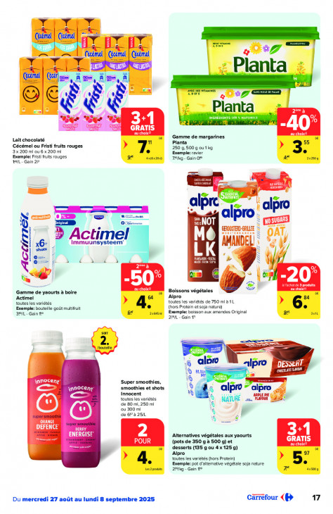Carrefour Dépliant 27.08.2025