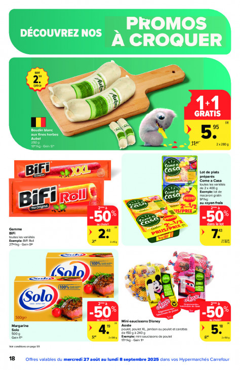 Carrefour Dépliant 27.08.2025