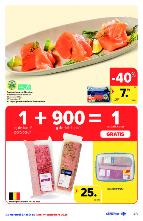 Carrefour Dépliant 27.08.2025