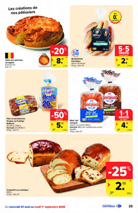 Carrefour Dépliant 27.08.2025