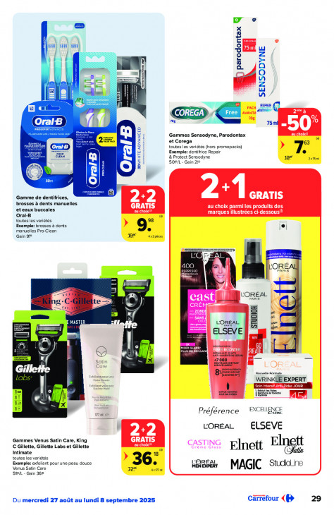 Carrefour Dépliant 27.08.2025