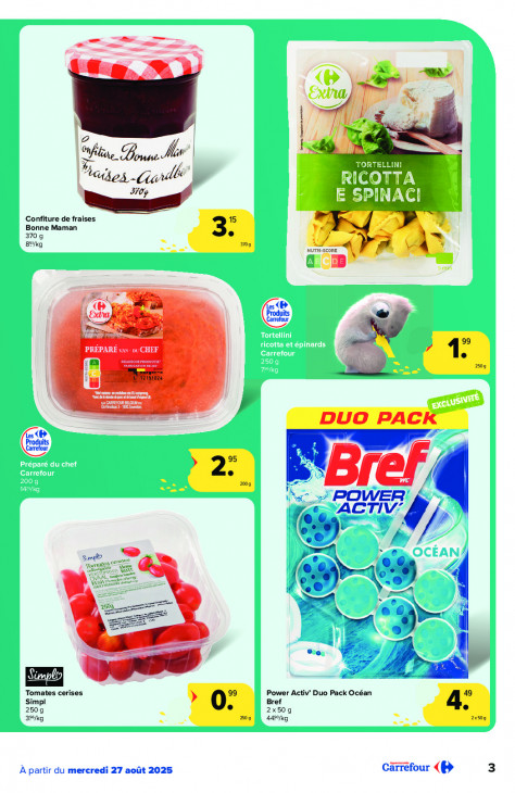 Carrefour Dépliant 27.08.2025