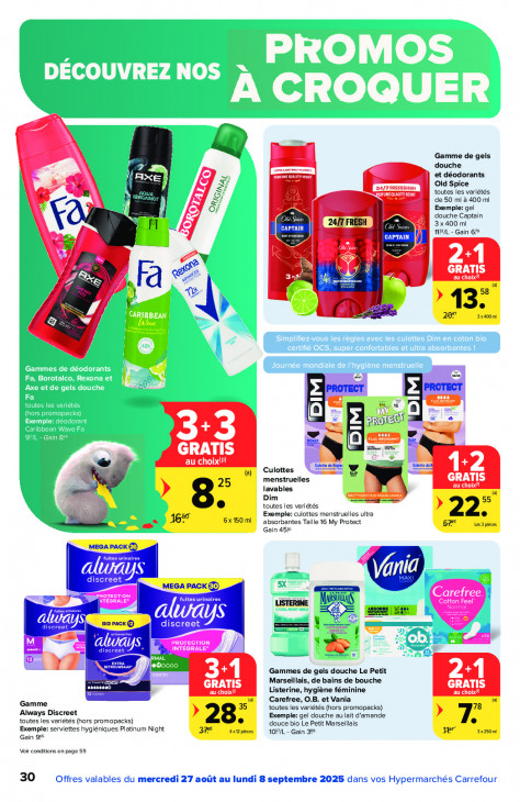 Carrefour Dépliant 27.08.2025