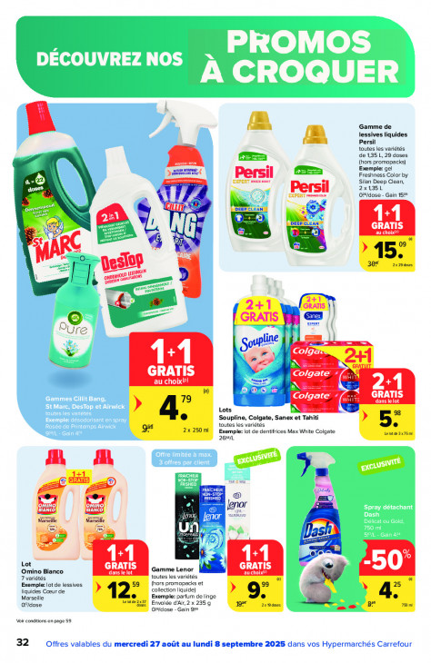 Carrefour Dépliant 27.08.2025