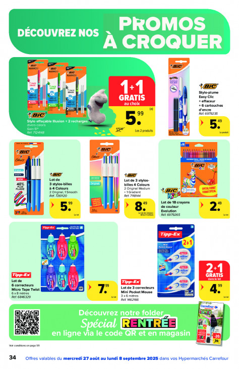 Carrefour Dépliant 27.08.2025