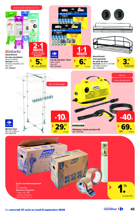 Carrefour Dépliant 27.08.2025