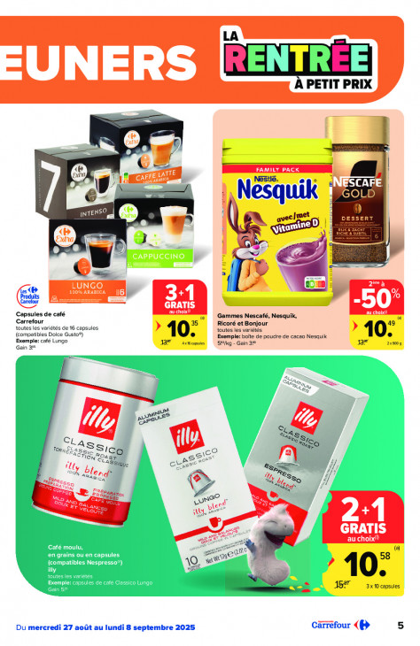 Carrefour Dépliant 27.08.2025