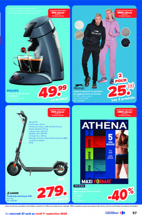 Carrefour Dépliant 27.08.2025