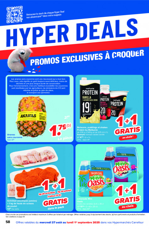 Carrefour Dépliant 27.08.2025