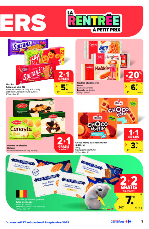 Carrefour Dépliant 27.08.2025