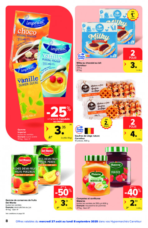 Carrefour Dépliant 27.08.2025
