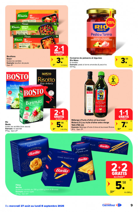 Carrefour Dépliant 27.08.2025
