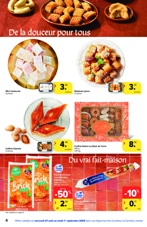 Carrefour Dépliant 27.08.2025