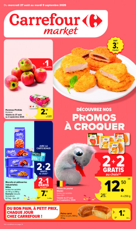 Carrefour Dépliant 27.08.2025