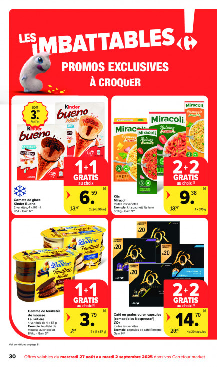 Carrefour Dépliant 27.08.2025