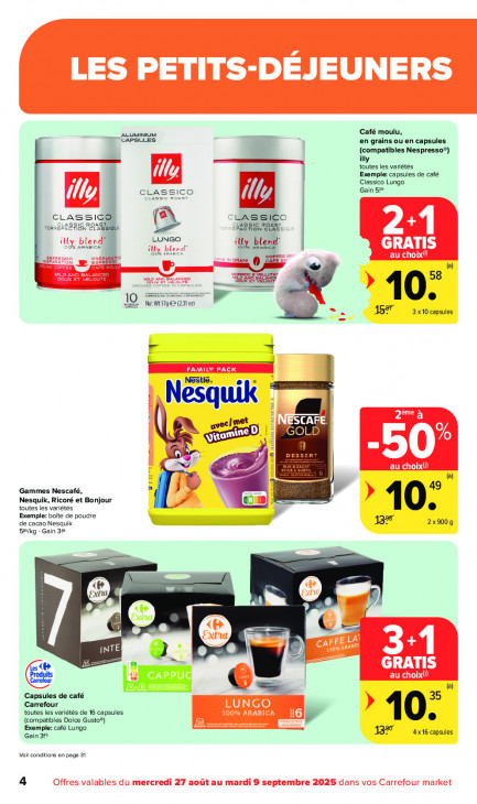 Carrefour Dépliant 27.08.2025