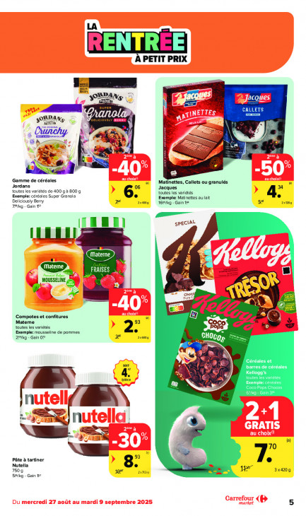 Carrefour Dépliant 27.08.2025