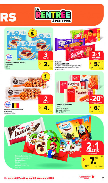 Carrefour Dépliant 27.08.2025