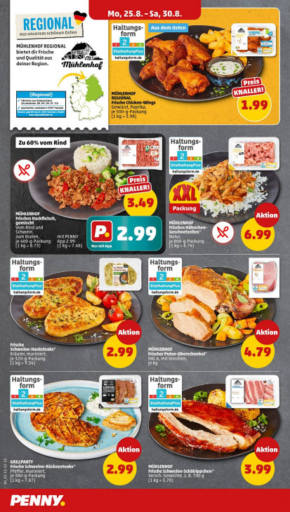 Penny Angebote ab 25.08.25 bis 30.08.25