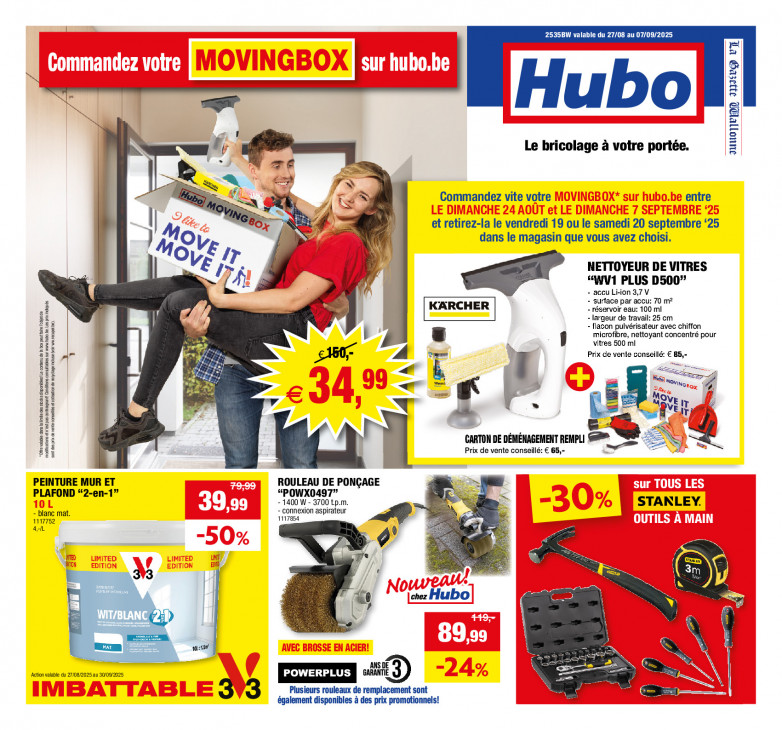Hubo Dépliant 27.08.2025