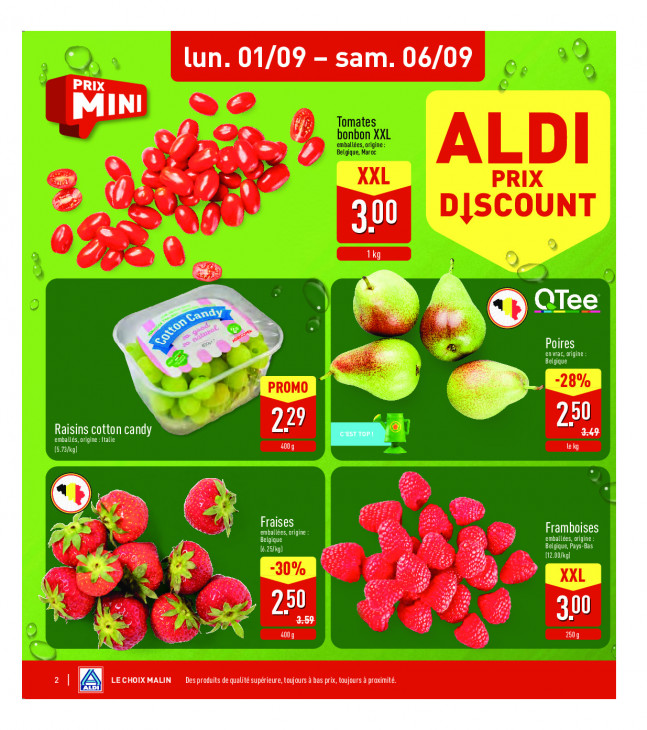 Aldi Dépliant 01.09.2025