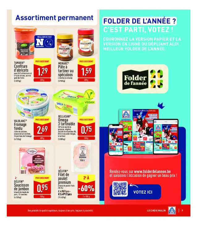Aldi Dépliant 01.09.2025