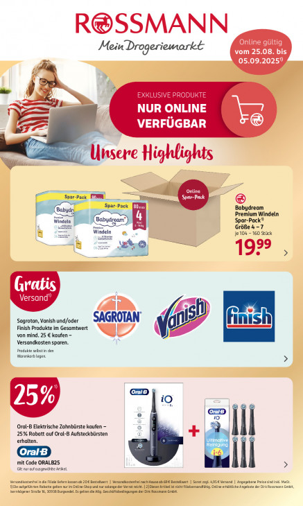 Rossmann Angebote ab 25.08.25 bis 05.09.25