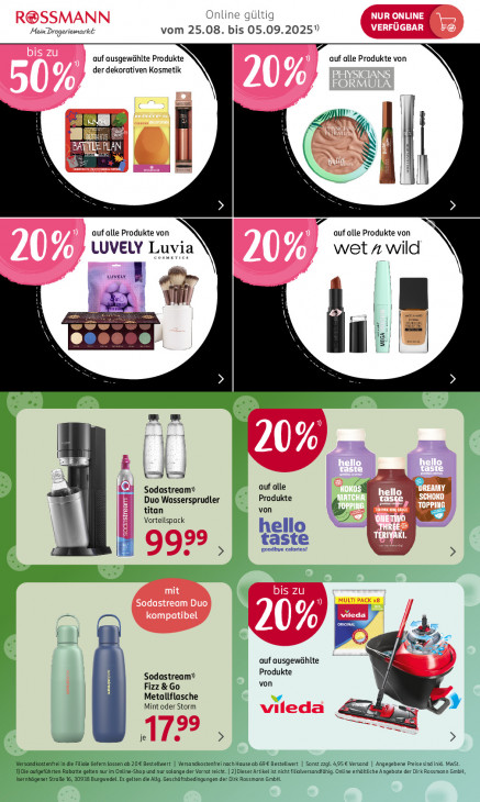 Rossmann Angebote ab 25.08.25 bis 05.09.25