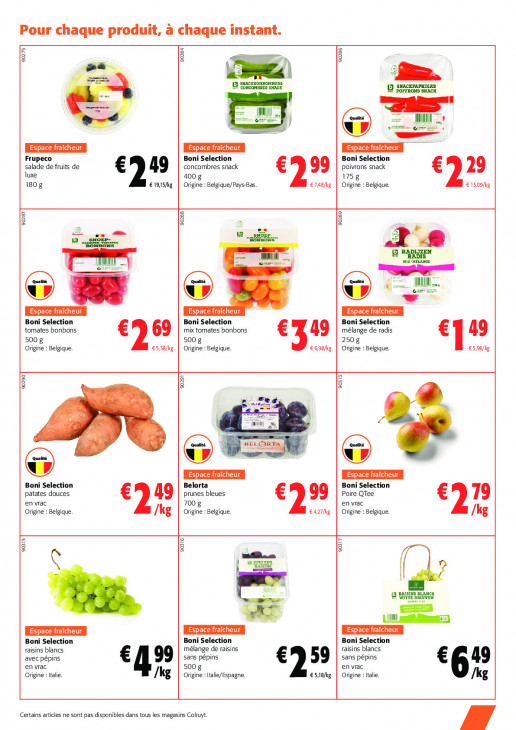 Colruyt Dépliant 27.08.2025