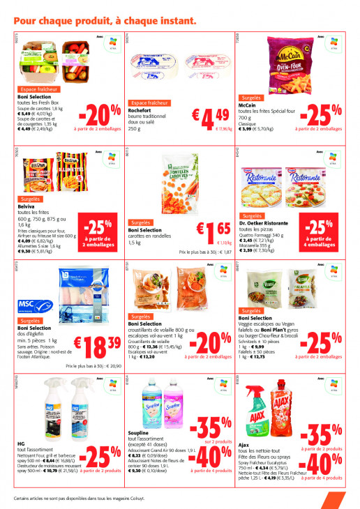 Colruyt Dépliant 27.08.2025