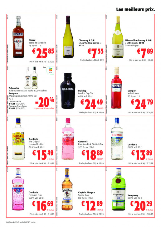 Colruyt Dépliant 27.08.2025