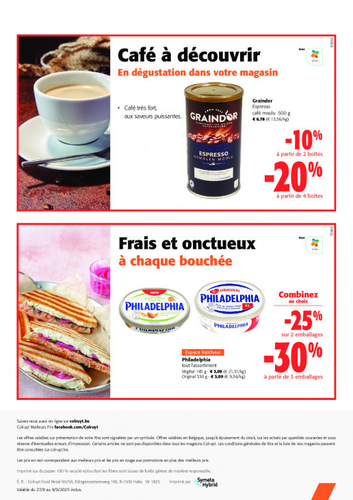 Colruyt Dépliant 27.08.2025