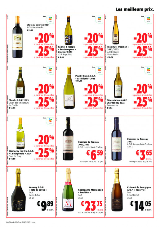 Colruyt Dépliant 27.08.2025