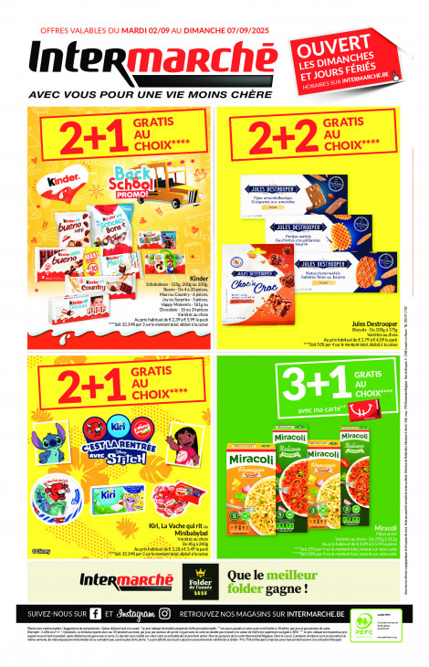 Intermarché Dépliant 02.09.2025