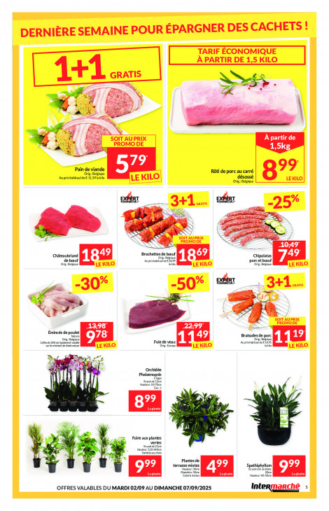 Intermarché Dépliant 02.09.2025